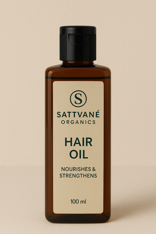 15 Herbs Ayurvedic Hair Growth Oil | Anti Hair Fall, Dandruff Control & Regrowth – 100ml